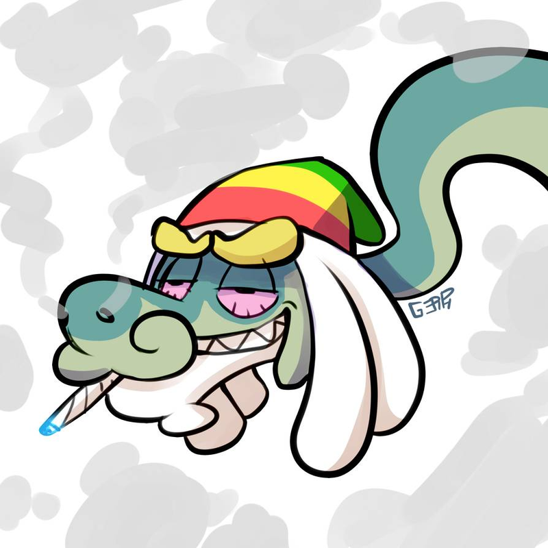 Illustration for article titled Drampa Will Burn Your House Down
